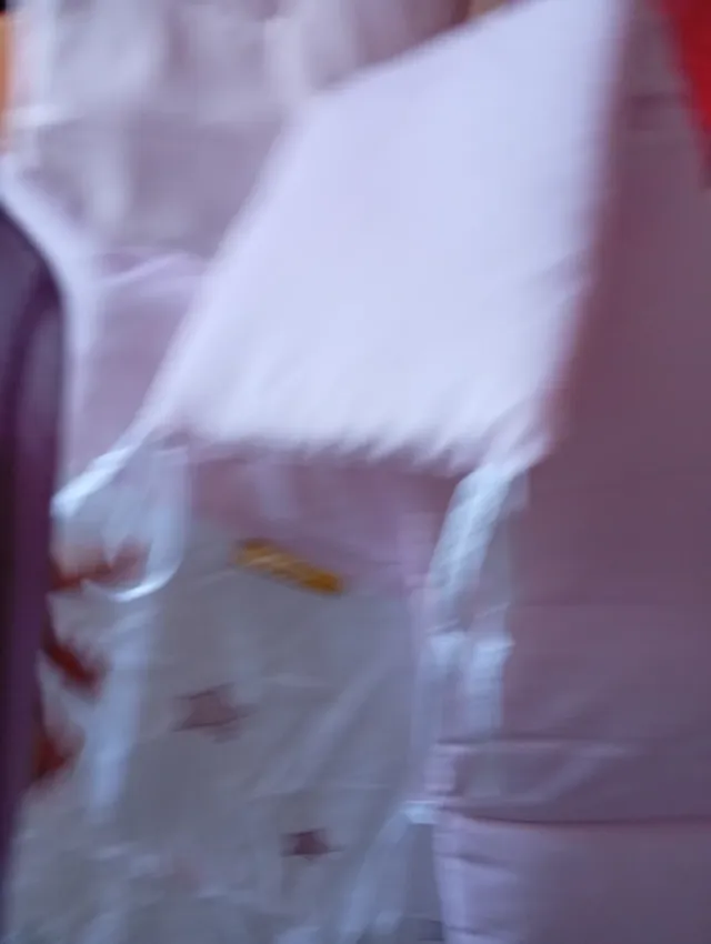 Colcha Minicuna Estrellas Rosa