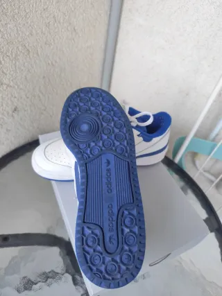 Adidas Forum Low Blancas y Azules originales