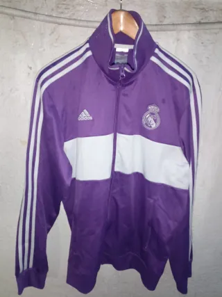 Chaqueta Real Madrid Adidas Talla L Morado