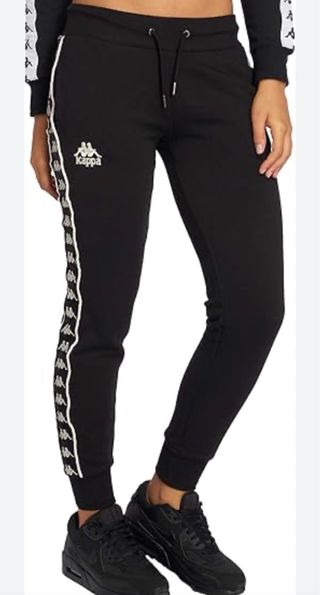 Pantalón Kappa Negro Mujer