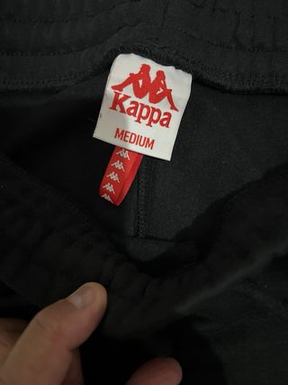 Pantalón Kappa Negro Mujer