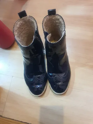 Botines Zara Negro Talla 35