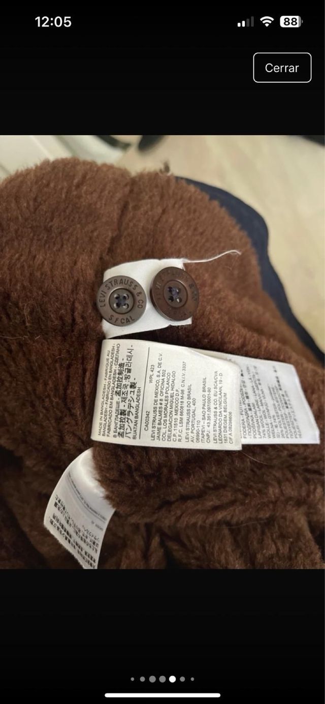 Chaqueta Levi's Pelliza Talla M