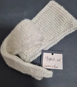 Sophie Sciarpa Mohair Bianco Latte