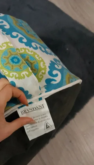 Pouf gonfiabile lavabile