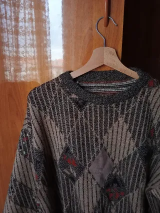 Pullover jacquard - Vintage