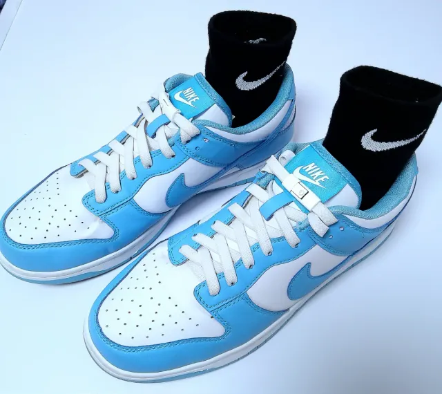 Sneakers basse blu chiaro/bianco taglia EUR 41