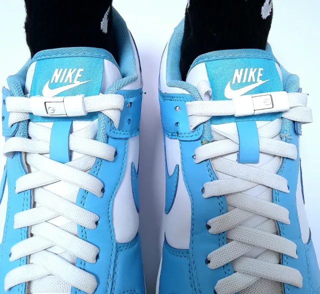 Sneakers basse blu chiaro/bianco taglia EUR 41