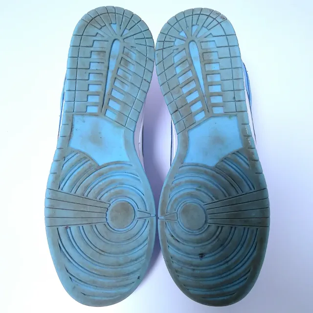 Sneakers basse blu chiaro/bianco taglia EUR 41