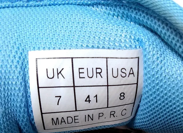 Sneakers basse blu chiaro/bianco taglia EUR 41