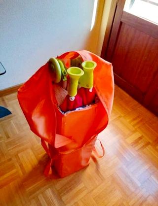 Cuna de viaje plegable