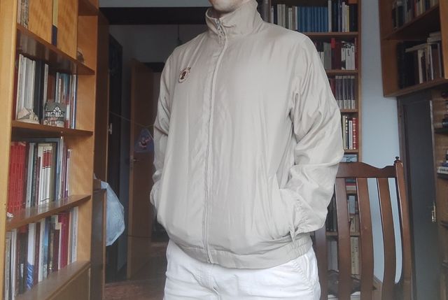 Chaqueta cortavientos ligera beige - Talla L