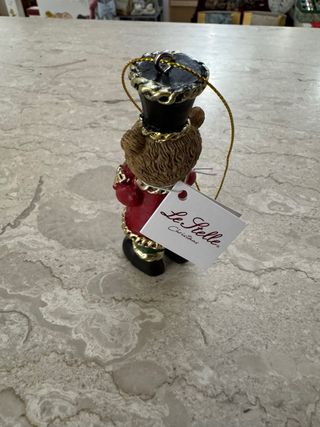 Orsetto soldatino decorazione appeso