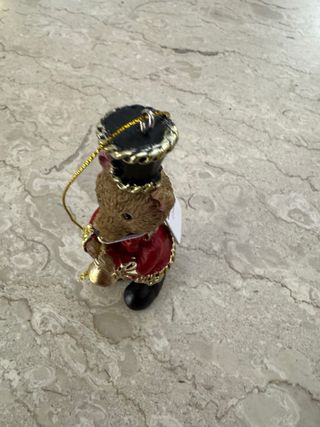 Orsetto soldatino decorazione appeso