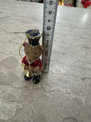 Orsetto soldatino decorazione appeso