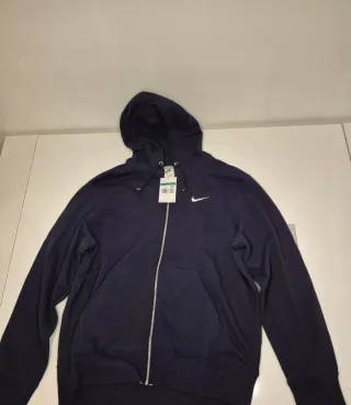 Sudadera Nike Azul Marino con Capucha