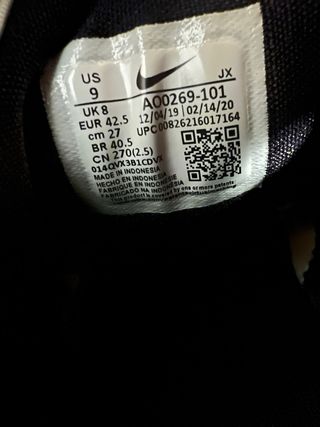 Nike Zoom Scarpe Nero Bianco