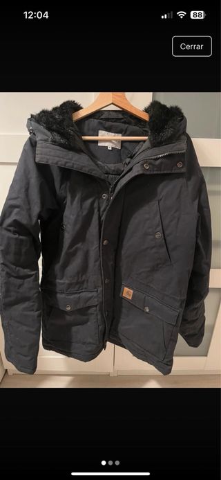 Parka Carhartt Talla M Negra