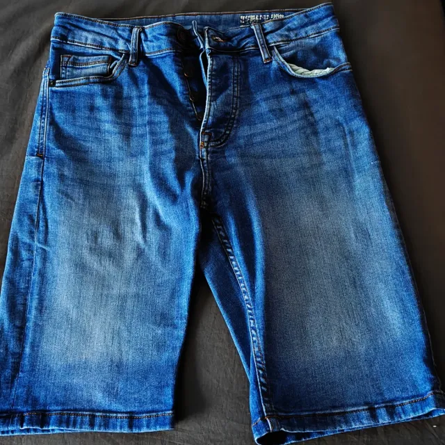 Short jeans da uomo Taglia S