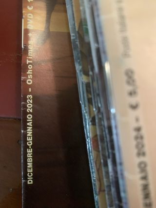 11 numeri in ottime condizioni della rivista Osho