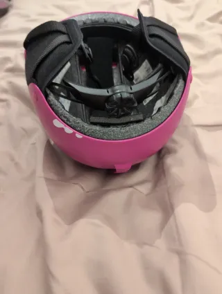 Casco Esquí Wed'ze H100 Junior 53-56 cm Rosa