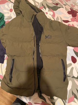 Chaqueta Millet Plumas Verde Oliva