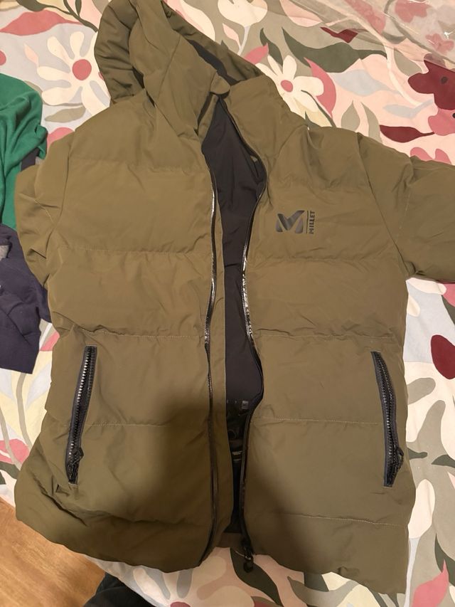 Chaqueta Millet Plumas Verde Oliva