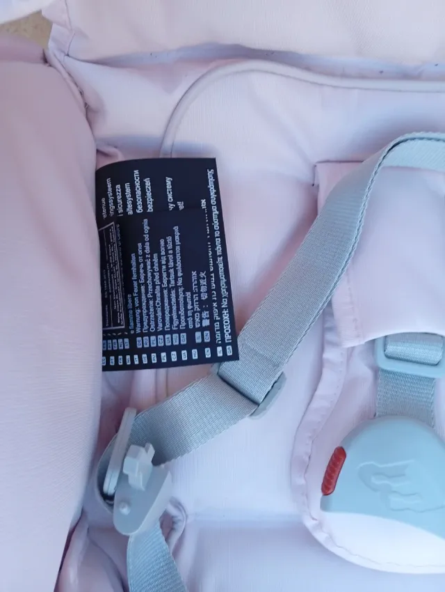 Base Silla Bebecar Revestimiento Rosa