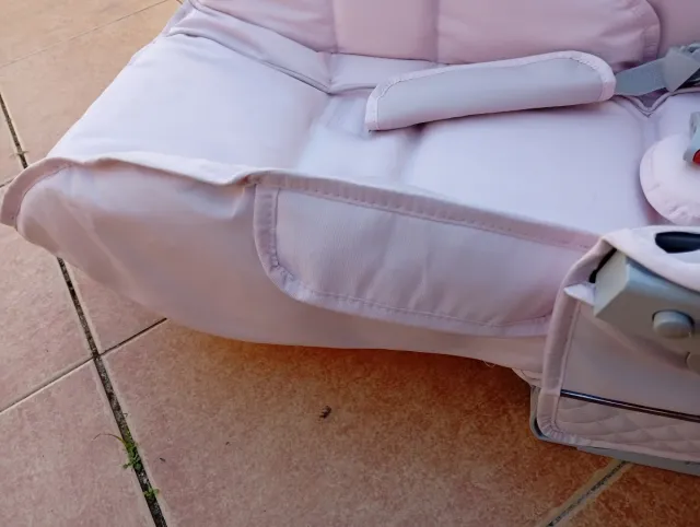 Base Silla Bebecar Revestimiento Rosa