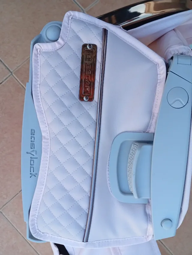 Base Silla Bebecar Revestimiento Rosa