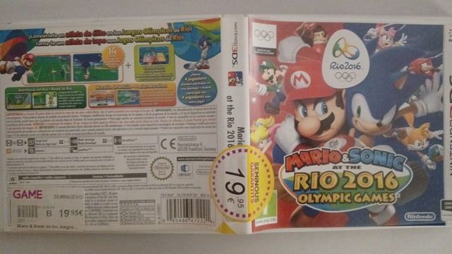 Mario & Sonic Río 2016 3DS