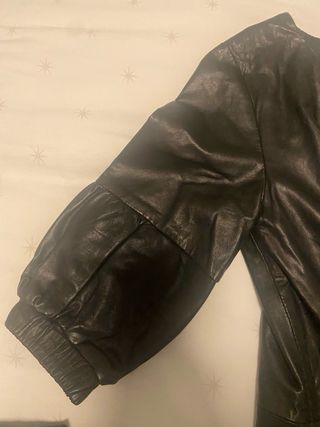 Vestido Almatrichi cuero negro talla M