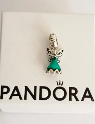 Charm Colgante Vestido Campanilla de Disney