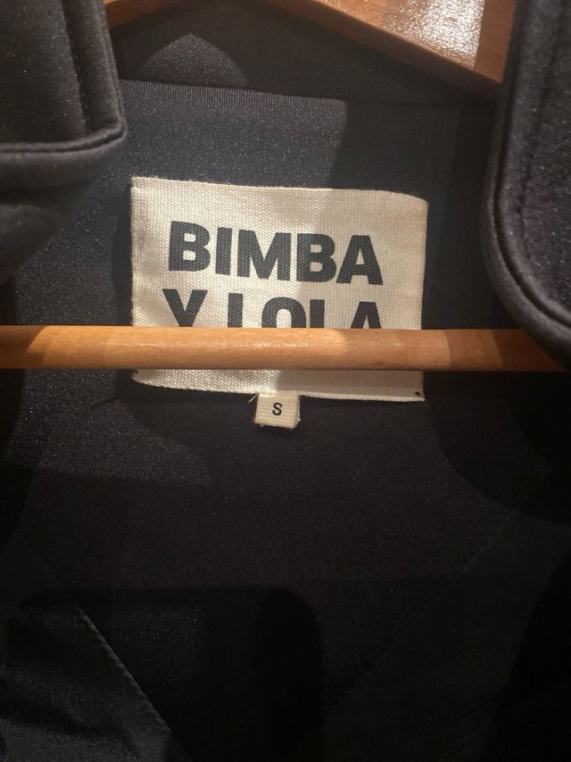Chaquetón BIMBA Negro y Marrón