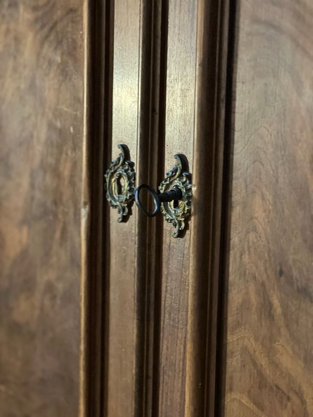 Armario Luis XV Madera Maciza