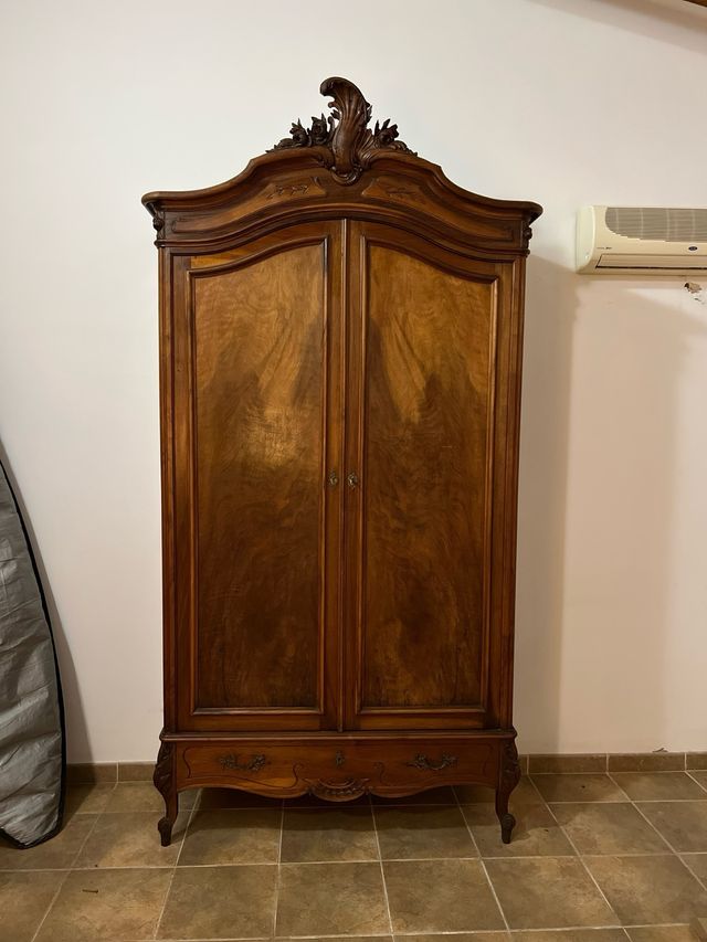 Armario Luis XV Madera Maciza