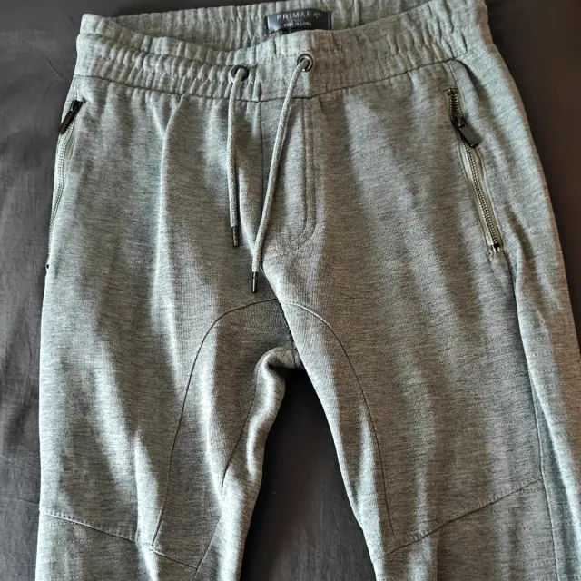 Pantaloni felpati grigi Primark taglia S