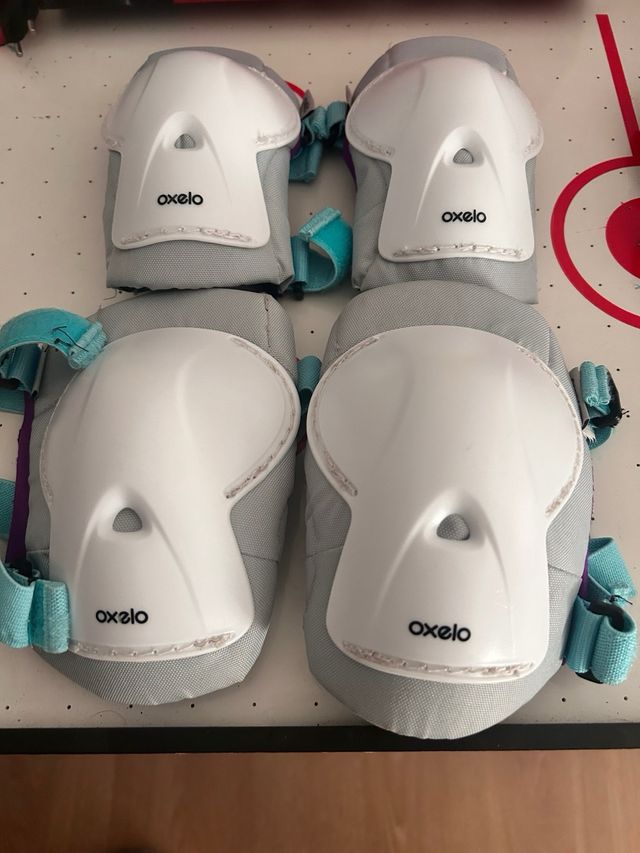 Casco y protecciones Oxelo Talla S/XS