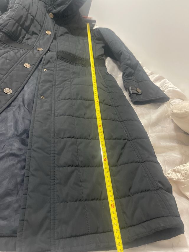 Abrigo largo acolchado Roberto Verino negro