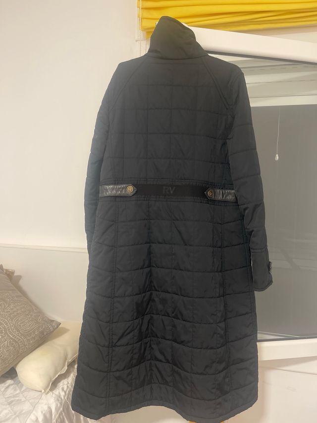 Abrigo largo acolchado Roberto Verino negro