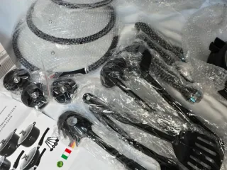 Set Padelle A.M.C. 11 Pezzi Pietra Lavica