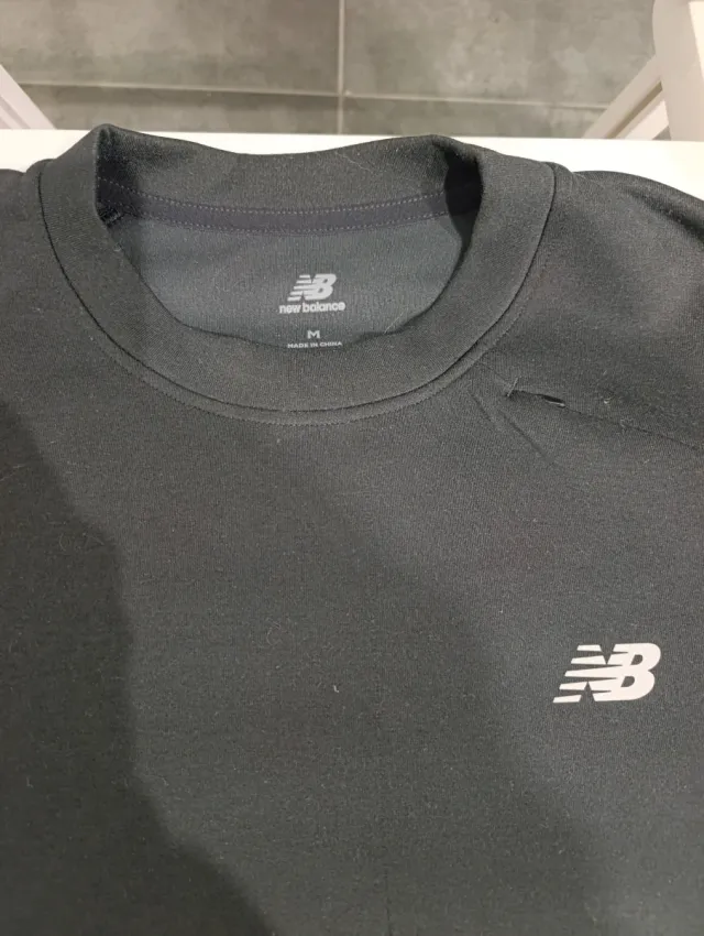 Sudadera New Balance Negra Talla M