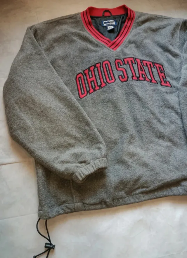 Forro Polar Vintage Ohio State CS Talla L/XL