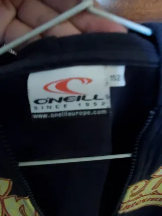 Sudadera O'Neill Azul con Cremallera y capucha