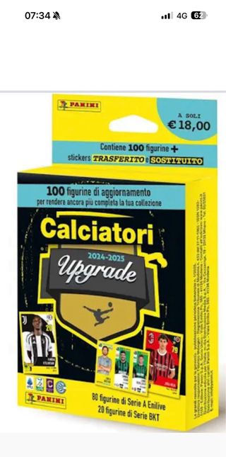 Calciatori 2024-2025 Upgrade Panini
