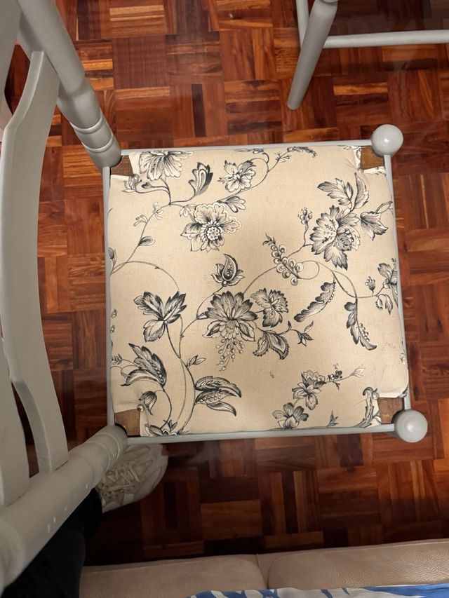 Juego de 2 sillas de comedor, cómodas!