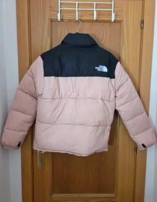 Chaqueta The North Face rosa y negra