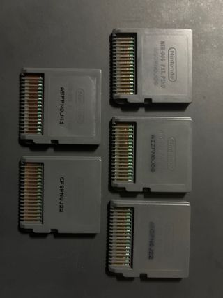 Lote 5 Juegos Nintendo DS, lo que se ve en la foto