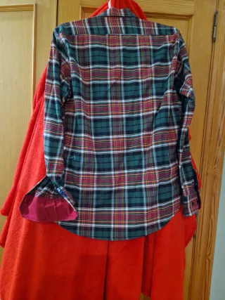 Camisa de cuadros exclusiva talla 3