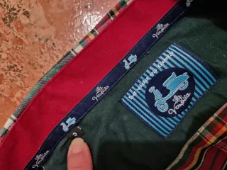 Camisa de cuadros exclusiva talla 3